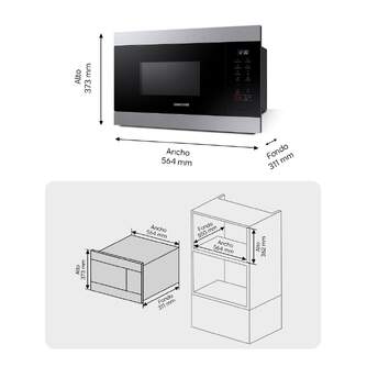 MICR. SAMSUNG MG22M8274CT/E1 22L 850W GRILL INTEGR