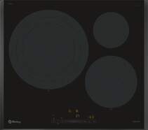 Placa Inducci&oacute;n Balay 3EB967LH - 3 Zonas, 60 cm, 7400 W, Negro