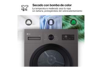 SECADORA LG RHA1008NDK 8K BC INOX (A  )