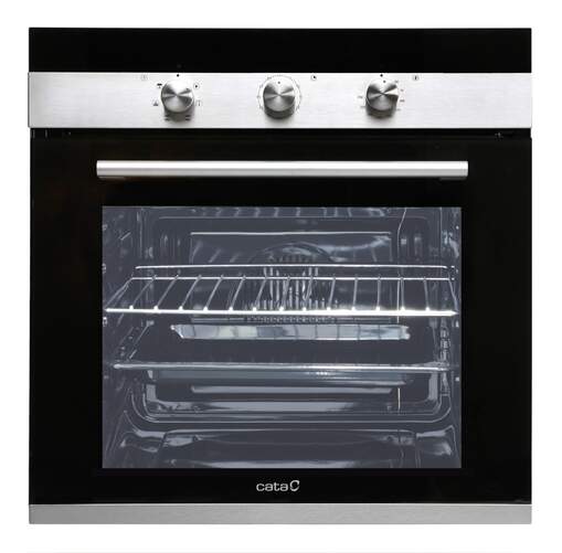 Horno Cata CM 760 AS BK - 50L, 6 Funciones, Limpieza AquaSmart, Inox/Negro, Clase A