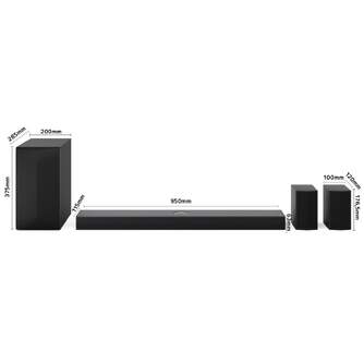 BARRASONIDO LG S70TR 5.1.1 500W VIRTUAL DOLBY DTSX