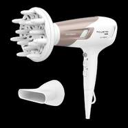 Secador Rowenta CV5830F0 Studio Dry Glow - 2100W, Iónico, 3 Temperaturas, 2 Velocidades, Difusor