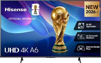TV HISENSE 43%%%quot; 43A6S UHD SMART TV DOLBYVISION DTSX