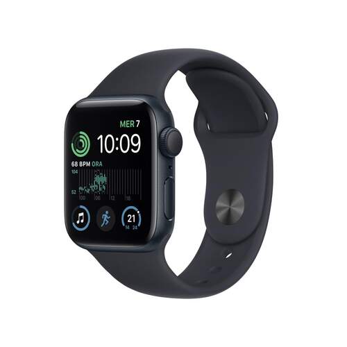 Apple Watch SE (2 Gen) 40mm Midhight - Retina 1000 Nits, GPS, Sensores Deportivos, Chip S8