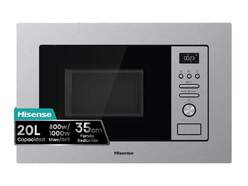 Microondas Hisense BIM320G41X - 20 L, Grill, 1000 W, Inox