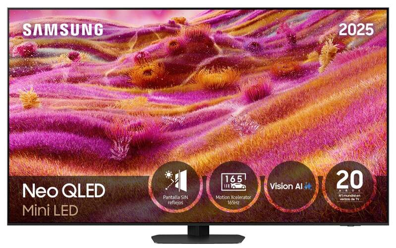 TV Samsung 85" NeoQLED TQ85QN90F - 4K Ultra HD, 165 Hz, Dolby Atmos 60 W, HDR10+