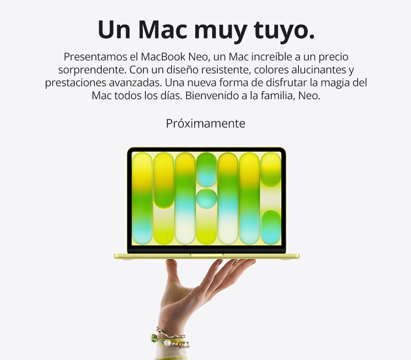 Mi Electro Nuevo MacBook Neo
