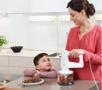 BATID. AMASADORA BRAUN HM3135WH 500W BOL 0,5L BCA