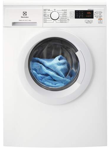 Electrolux EA2F6820CF Lavadora 8kg Clase A - 1200r, AutoSense, 14 Programas, Vapor, Inverter, Blanca