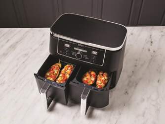 FREIDORA AIRE NINJA AF400EU DOBLE 9,5L 4,75LX2 DIG