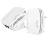 Adaptador PLC Strong Powerline PL600M DUO Mini - 600 mbit/s, IEEE 802.3/802.3u, 16A, Ethernet r&aacute;pido