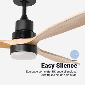 VENTILADOR TECHO U.BLUE ALM 4056 3A 142CM LED DC