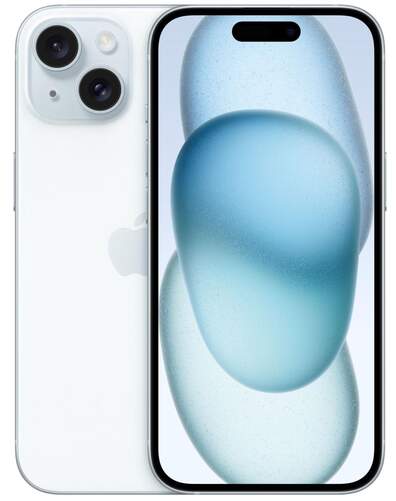 Apple iPhone 15 6/256 GB Azul - Pantalla 6,1", 5G, Cámara dual 48 Mpx, Chip A16