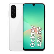 Samsung A26 5G 6/128 GB Blanco - 6,7", Super AMOLED, 50+8+2 MP, 5000 mAh, Octa-Core, 120 Hz