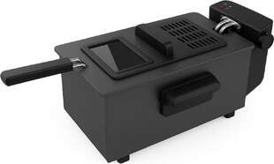 Freidora Princess 182006 - 3 L, Visor, 2000 W, Hasta 190&ordm;, Negro