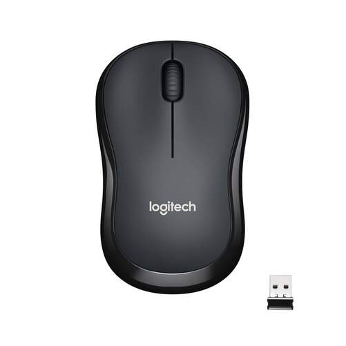 Ratón Logitech M220 Negro - Inalámbrico, Silencioso, 1000dpi