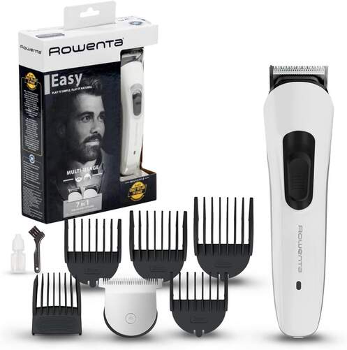 Cortapelo Rowenta TN8931F4 Multistyle Easy - Batería 60 minutos, 7 Accesorios Cabello y Barba