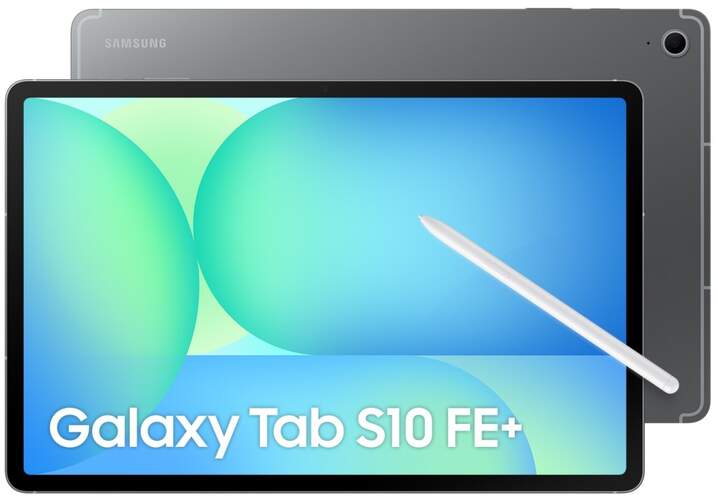 Samsung Galaxy Tab S10 FE+ 12/256 GB Gris - Pantalla 13,1", Android 15, Exynos1580, 10090 mAh, 13 MP