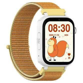 SMARTWATCH DCU KIDS PRO NEGRO   TELA NARANJA