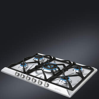 ENCIM. SMEG SRV576GH5 5F GAS 70CM INOX