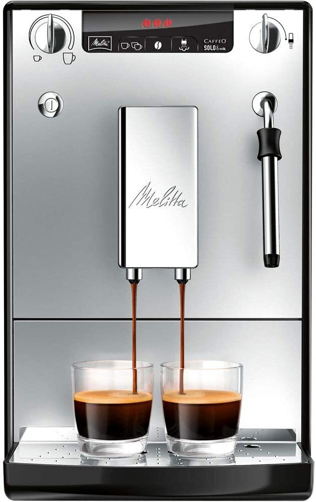 Cafetera Automatica Caffeo solo&milk e953102 melitta milk 1400w 1.2l melitta® panarello molinillo 15 plata 953102 niveles de molienda 3 express mel6613204 barbar 1400 2 12 4006508202881 s7166570