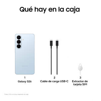 SMARTPHONE SAMSUNG S26 12/256 6,3%%%quot; LIGHT BLUE