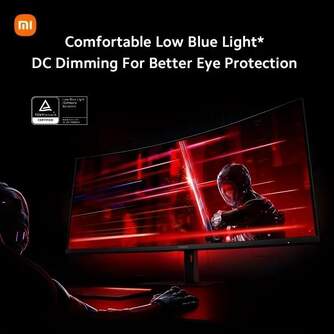 MONITOR XIAOMI 34%%%quot; G34WQI CURVO GAMING 1MS 180HZ