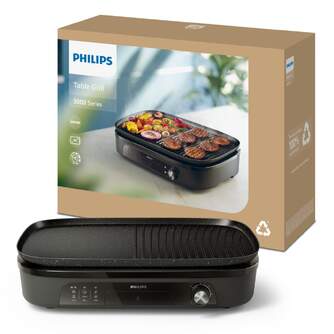 ASADORA PHILIPS HD6210/90 2400W 46,5X34CM