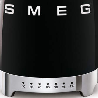 HERVIDOR SMEG KLF04BLEU 1,7L 2400W NEGRO