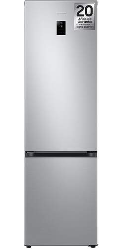 Frigorífico Samsung RB38T675DSA - D, 203cm, Inverter, NoFrost, 385L, SpaceMax, Cajón Humedad, Inox