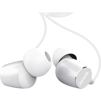 AURICULARES AIWA ESTM30WT CONEX 3,5 MICRO BLANCO