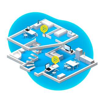 REPETIDOR FRITZ! WIFI-6 1600 BLANCO 1000 MB/S
