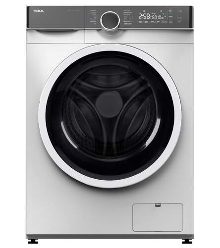 Lavadora Teka WMK70940W - 9 kg, 1400 rpm, Clase A, Vapor, 14 Programas, Blanco