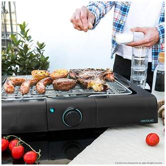 BARBACOA CECOTEC 03048 2400W PARRILLA INOX CU