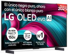 TV LG 42" OLED evo 42C54LA - 4K Ultra HD, 144 Hz, Dolby Digital/Atmos 20 W 2.0 canales, HDR10