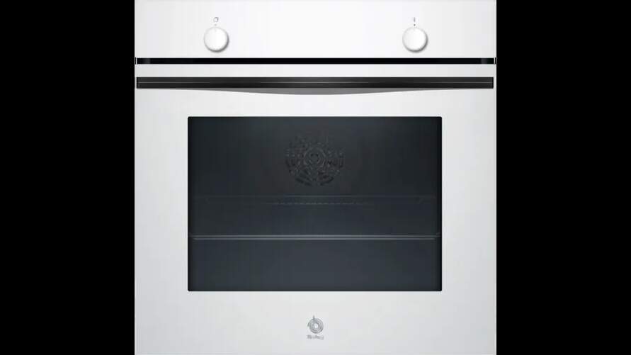 Horno Multifunción Balay 3HB5000B3 - 71 L, Cristal, Blanco