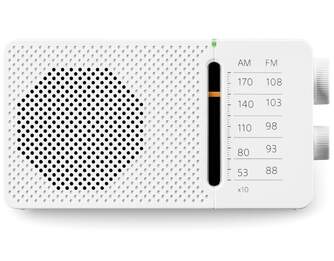 RADIO PORTATIL SANGEAN SR-36 BLANCO FM/AM