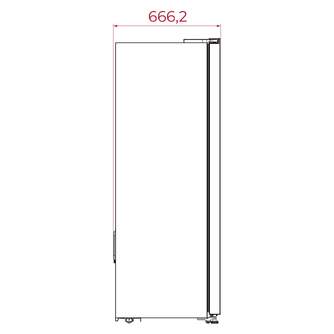 FRI. TEKA RLF74930WH 177x91x67 NF BCO DSP DISP