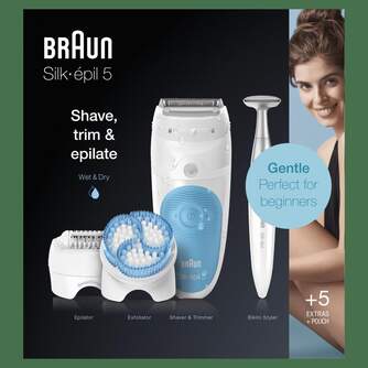 DEPIL. BRAUN 5-815  RASURAD 6 ACCESORIOS