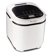 Panificadora Moulinex OW210130 - 720W, 12 Programas (también sin gluten), Recetario, Gancho amasador