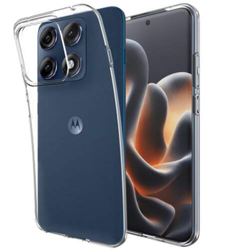Funda JiC para Motorola Edge 70 Pro - Transparente, TPU resistente a golpes y rayones