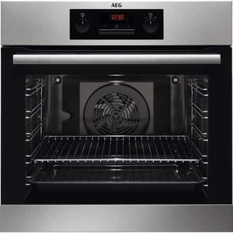 Horno Pirolítico AEG BPB23112ZM | Clase A+, 72L, 9 Funciones