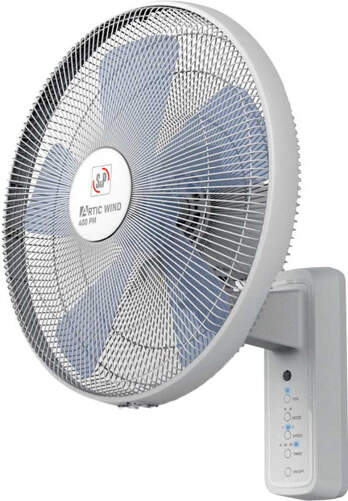 Ventilador Mural SP Artic Wind400PRC - 5 Aspas, 40 cm, 55 W, Blanco