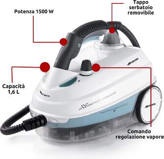 VAPORETA ARIETE 4146 DELUXE 5B 1500W 1,6L