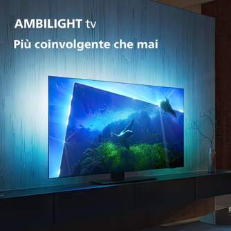 TV PHILIPS 48%%%quot; 48OLED818 UHD OLED EX GOOGLETV AMBI