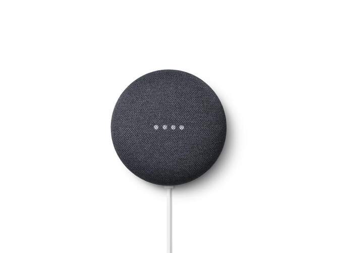 Altavoz Inteligente Google Nest Mini Negro - 2ª Generación, Android/IOS, WiFi