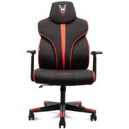 Silla Gaming Woxter Stinger Station Alien 2.0 - Polipiel con Bordados, Pist&oacute;n Clase 4, Negro, Rojo