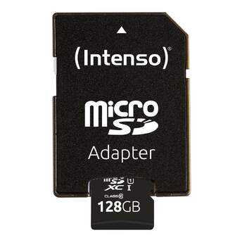 TARJ. MEM. INTENSO MICRO SD 128 GB CON ADAPTADOR