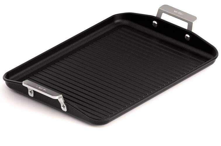 Grill Valira Aire 4653/25 - Inducción, 34x25, Asas, Negro