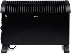 Convector Princess KA5104 - 2000W, Asa de transporte, 3 niveles de potencia, negro